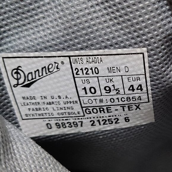 NWT Men’s Danner 8” Acadia Gore-Tex Round Toe Leather Boots Size 10 main image 7